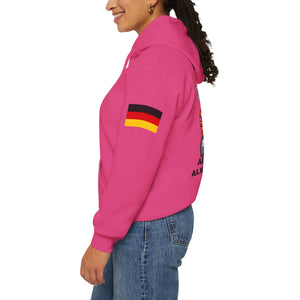 S4 - Option 1 - 102D SSB - Flags on Sleeves - Unisex Heavy Blend™ Hooded Sweatshirt