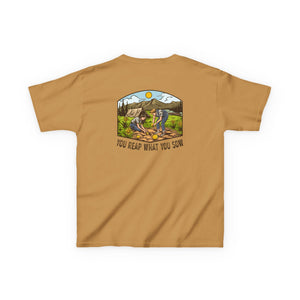 Camping Smiles! - Kids Heavy Cotton Tee