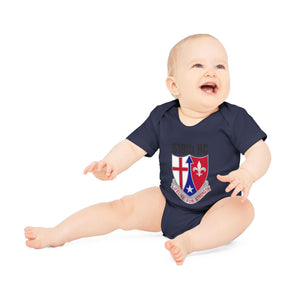 519th HC - Baby Organic Short Sleeve Bodysuit - Printed in Germany