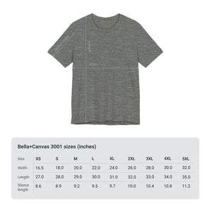 WHM - Flag on Sleeves - Unisex Jersey Short Sleeve Tee