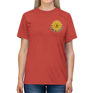 Bitcoin Camping! -  Triblend Tee