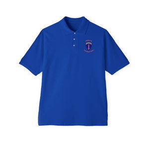 CSD Orange Text - Men's Piqué Polo