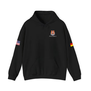 44th ESB-E - Flags on Sleeves - Unisex Heavy Blend™ Hooded Sweatshirt