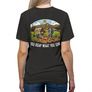 Bitcoin Camping! -  Triblend Tee