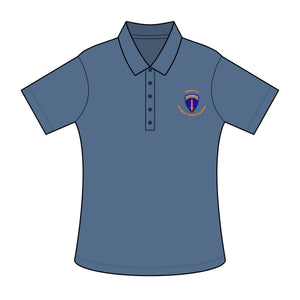 AAB U'R-AF - Orange text - Ladies Fine Pique Blend Polo