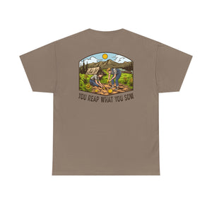 Camping Smiles! - Unisex Heavy Cotton Tee