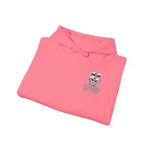 S4 - Option 1 - 102D SSB - Flags on Sleeves - Unisex Heavy Blend™ Hooded Sweatshirt