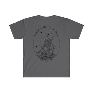 Bloom While You Wander - soft-style tee