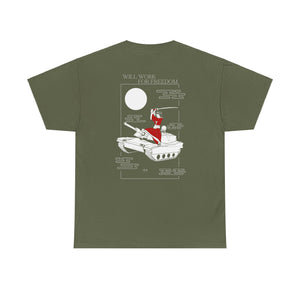 Freedom Smiles!!!- Heavy Cotton Tee