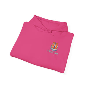 44th ESB-E - Flags on Sleeves - Unisex Heavy Blend™ Hooded Sweatshirt