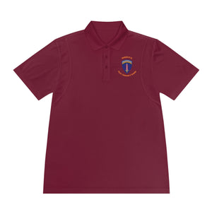 PPT U'R-AF - Orange text - Men's Sport Polo Shirt