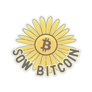 Sow Bitcoin - Kiss-Cut Stickers