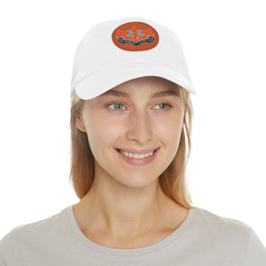509th SSB  Hat with Leather Patch (Round)