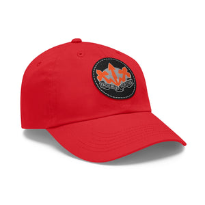 509th SSB  Hat with Leather Patch (Round)