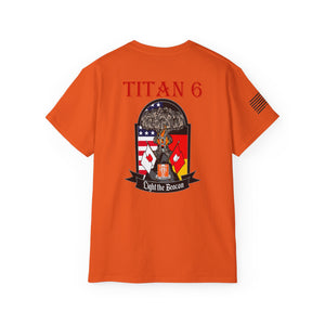 Titan 6 Call Sign -  Flag on Sleeve - USANEC-S - Ultra Cotton Tee