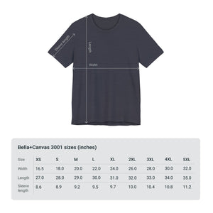 WHM - Flag on Sleeves - Unisex Jersey Short Sleeve Tee