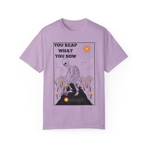 Sow Bitcoin! - Unisex Garment-Dyed T-shirt