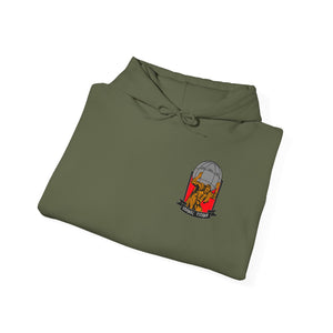 Titan 7 Call Sign - No Flags on Sleeves - USANEC-S - Unisex Heavy Blend™ Hooded Sweatshirt