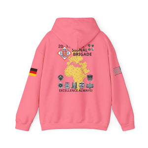 102D SSB - Flags on Sleeves - Unisex Heavy Blend™ Hooded Sweatshirt