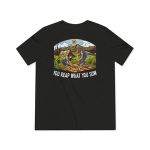 Bitcoin Camping! -  Triblend Tee