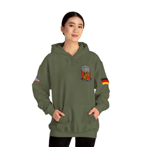 CMO Call Sign -  USANEC-S - Flags on Sleeves - Unisex Heavy Blend™ Hooded Sweatshirt