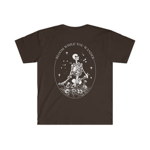 Bloom While You Wander - soft-style tee