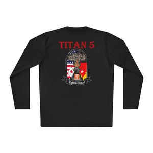 Titan 5 Call Sign - USANEC-S - Unisex Lightweight Long Sleeve Tee