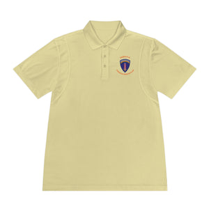 COP U'R-AF - Orange text - Men's Sport Polo Shirt