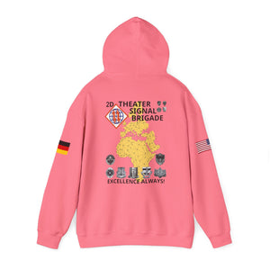 102D SSB - Flags on Sleeves - Unisex Heavy Blend™ Hooded Sweatshirt