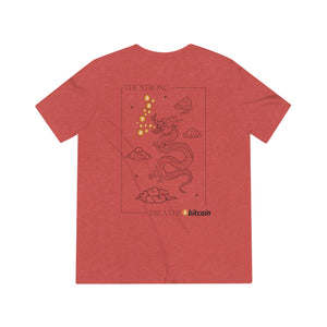 The Strong Breathe Bitcoin! - Triblend Tee