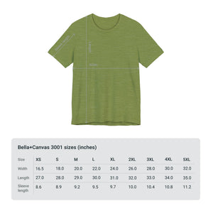WHM - Flag on Sleeves - Unisex Jersey Short Sleeve Tee