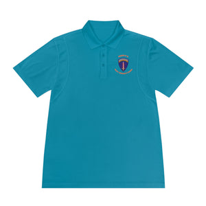 PPT U'R-AF - Orange text - Men's Sport Polo Shirt