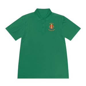 CSD Sword - Orange text - Men's Sport Polo Shirt