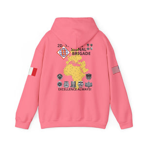 509th SSB - Flags on Sleeves - Unisex Heavy Blend™ Hooded Sweatshirt