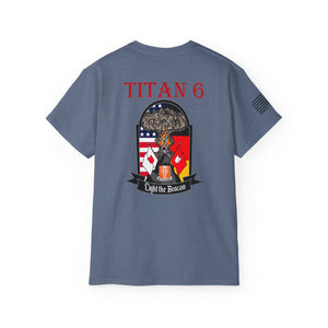 Titan 6 Call Sign -  Flag on Sleeve - USANEC-S - Ultra Cotton Tee
