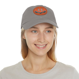 509th SSB  Hat with Leather Patch (Round)