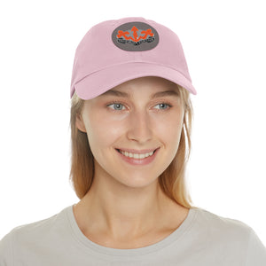 509th SSB  Hat with Leather Patch (Round)