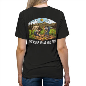 Bitcoin Camping! -  Triblend Tee