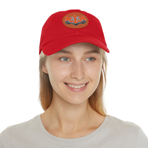 509th SSB  Hat with Leather Patch (Round)