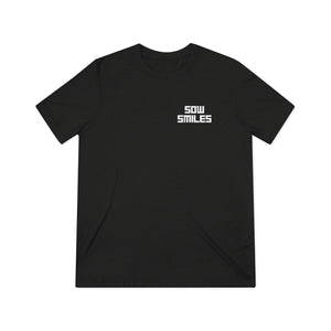 Sow Smiles! - Skeleton Back - Triblend Tee