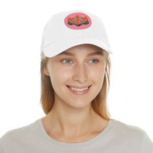 509th SSB  Hat with Leather Patch (Round)