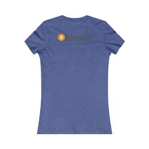 Bitcoin  -  Make Your Own Luck! - Women's Favorite Tee