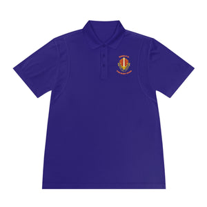 CSD Sword - Orange text - Men's Sport Polo Shirt