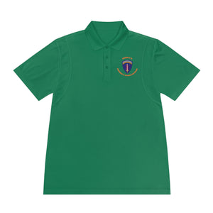 AAB U'R-AF -Orange text - Men's Sport Polo Shirt
