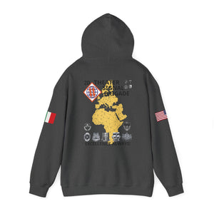 509th SSB - Flags on Sleeves - Unisex Heavy Blend™ Hooded Sweatshirt