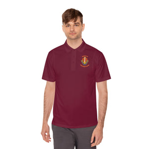 CSD Sword - Orange text - Men's Sport Polo Shirt