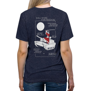 Freedom Smiles - Triblend Tee