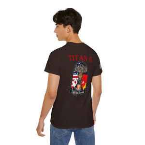 Titan 6 Call Sign -  Flag on Sleeve - USANEC-S - Ultra Cotton Tee