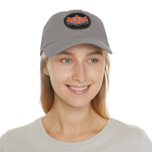 509th SSB  Hat with Leather Patch (Round)