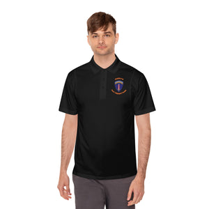 PPT U'R-AF - Orange text - Men's Sport Polo Shirt